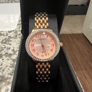 AKRIBOS XXIV Gold Watch